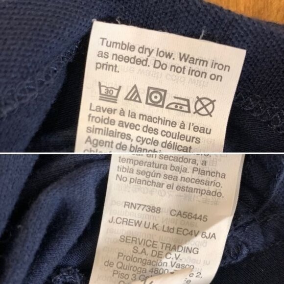 Crewcuts Long Sleeve Navy Polo Shirt With Gnome Logo Size Boy Toddler 2T - Picture 8 of 8